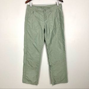 The North Face Horizon 2.0 Hiking Pants Women’s Size 8 Cargo Roll Tab Nylon Gray